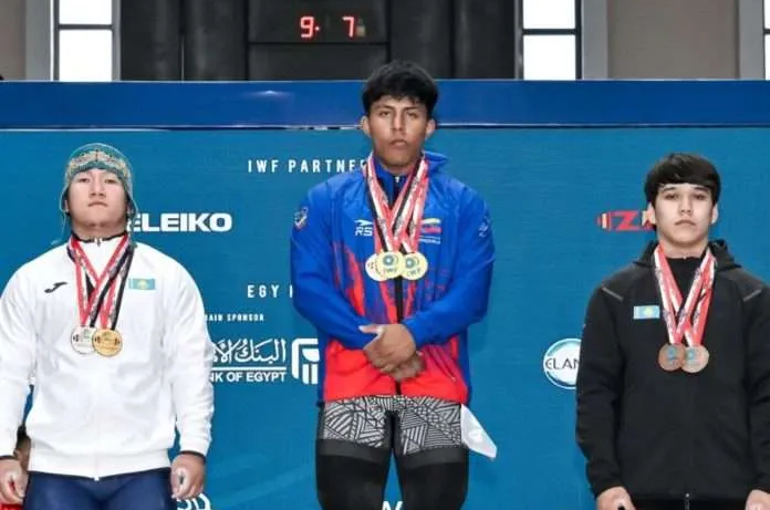 El venezolano Ángel Rodríguez se corono campeón mundial con récord en Mundial de Halterofilia