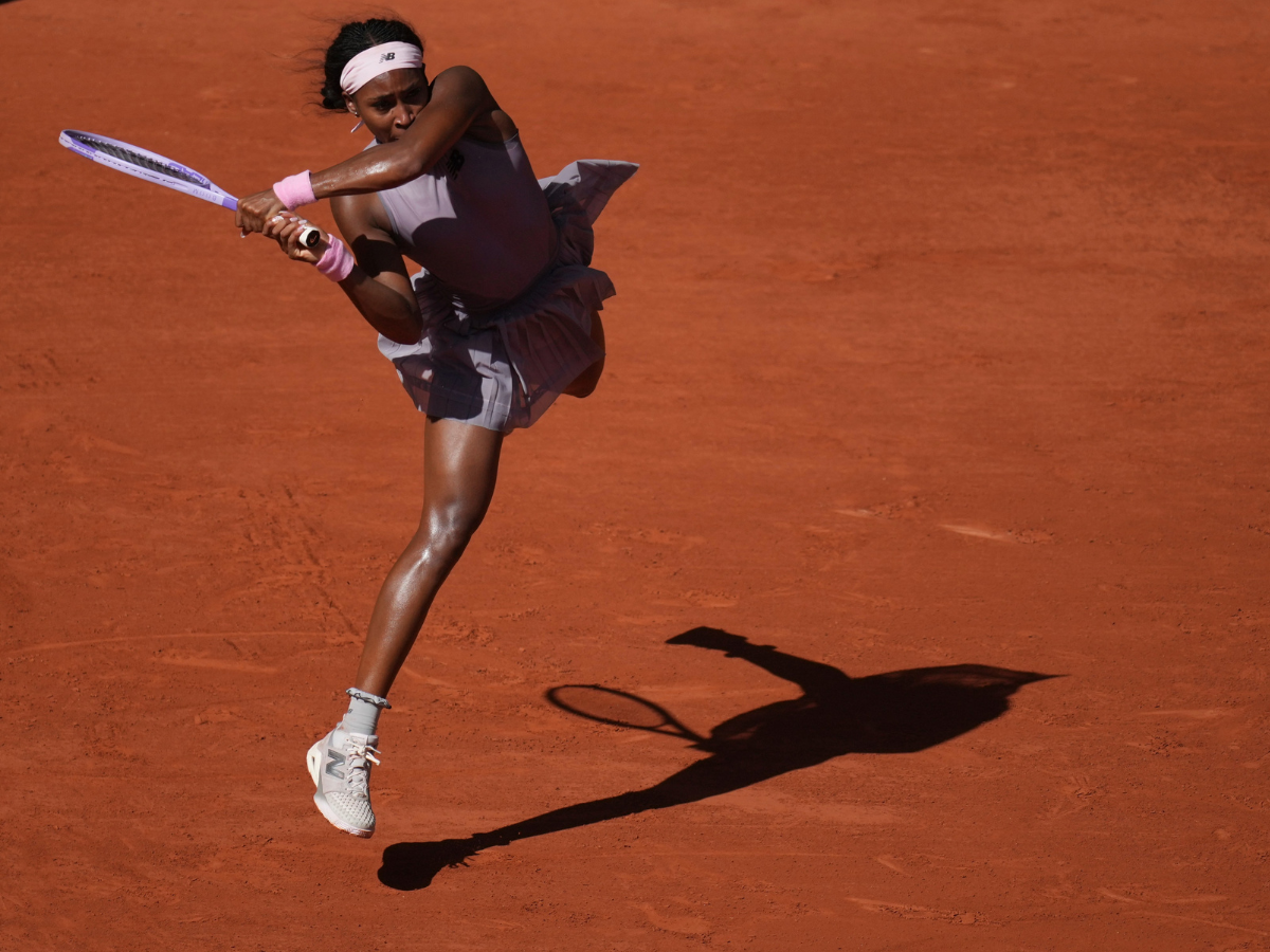 Coco Gauff debutó con pie derecho en Roland Garros