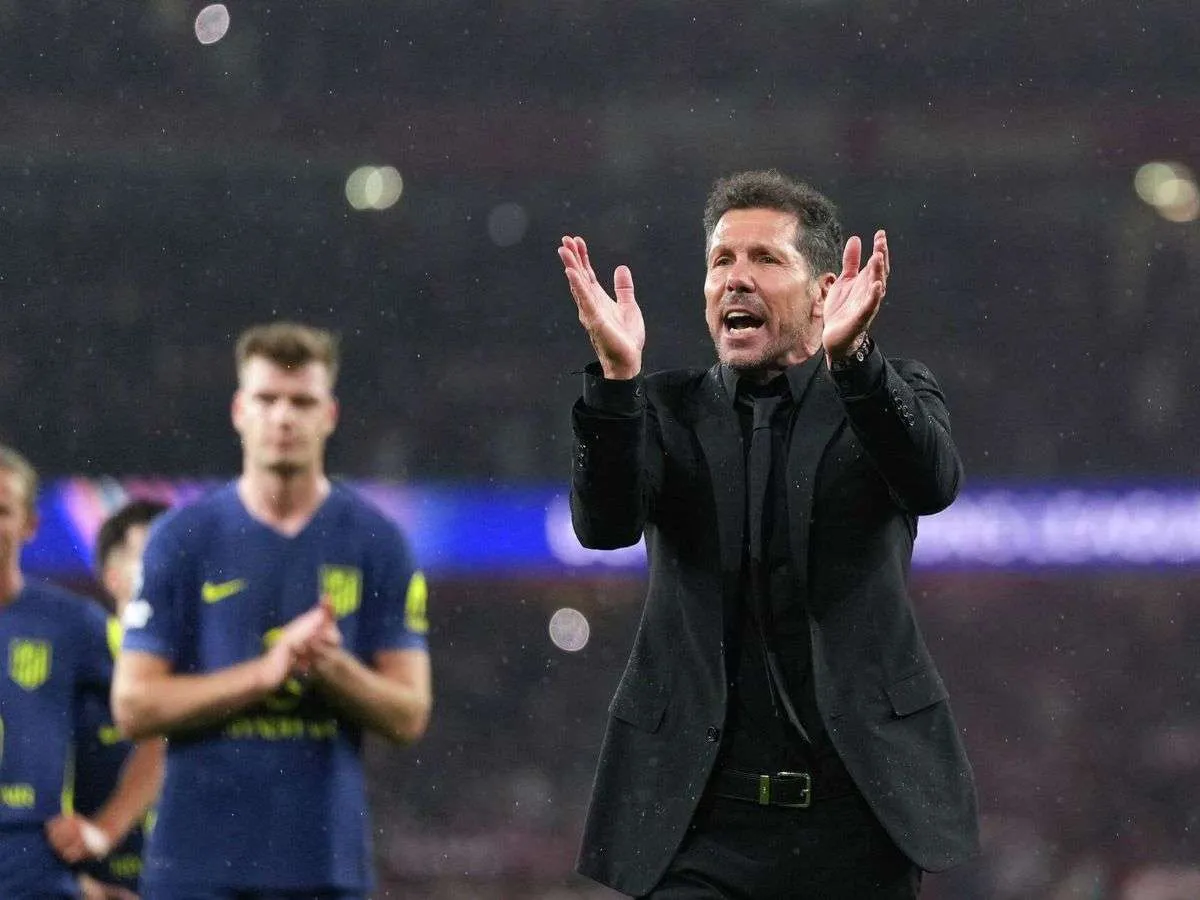 Simeone: "A la gente no le alcanza con llegar a la semifinal"