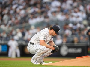 Gerrit Cole estuvo sólido en la derrota de los Yankees