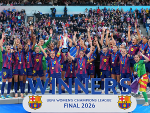 Barcelona femenino es campeón de la Champions
