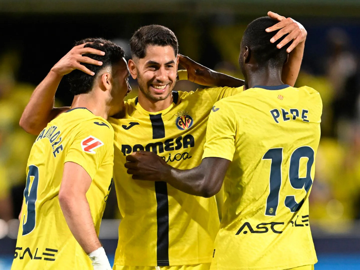 Villarreal goleó al Atlético y terminó tercero