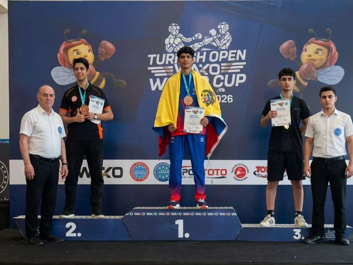Guillermo Cobo ganó tres oros en Turquia