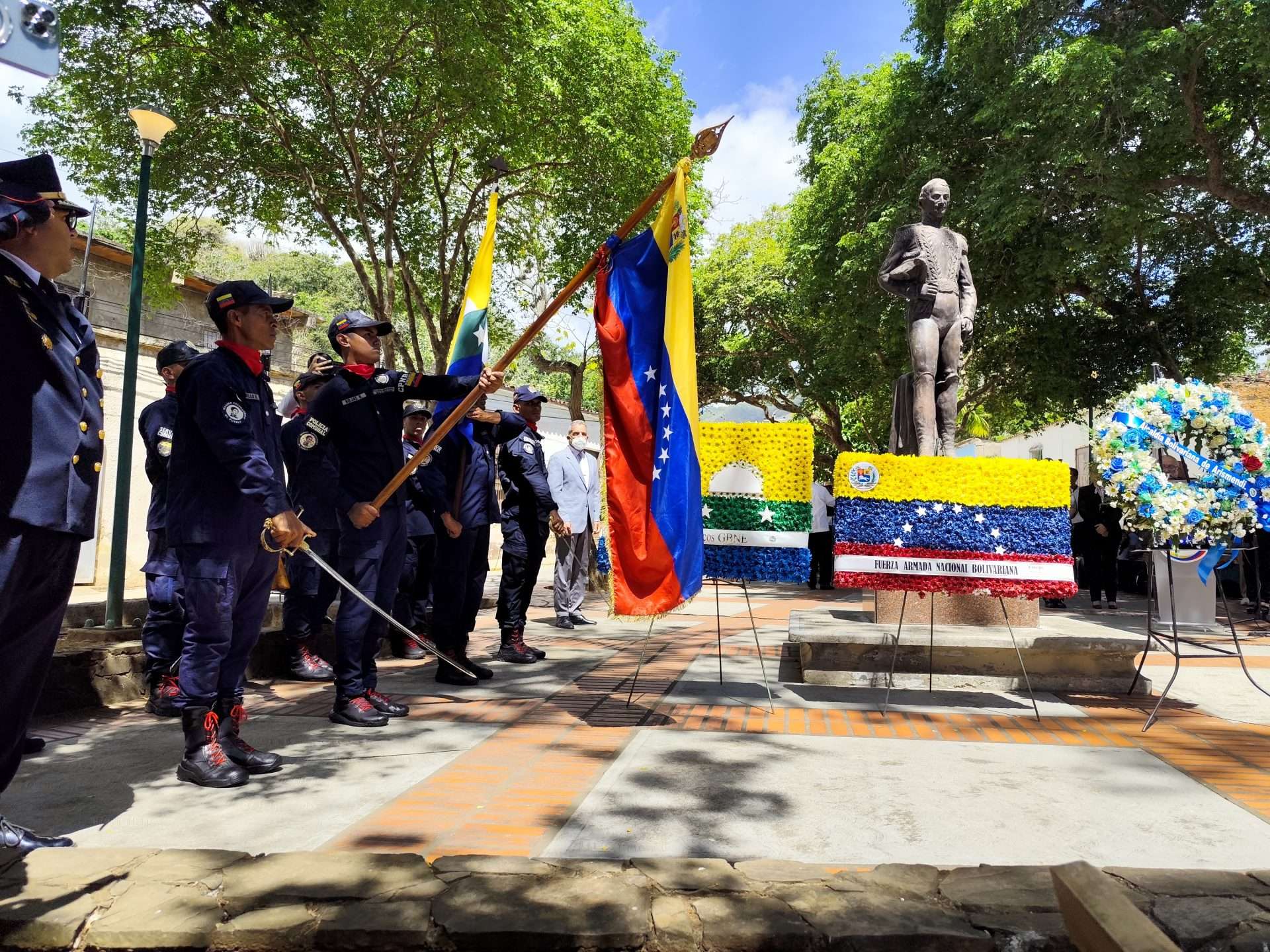 Margarita conmemoró 216 años de la adhesión al Movimiento del 19 de Abril