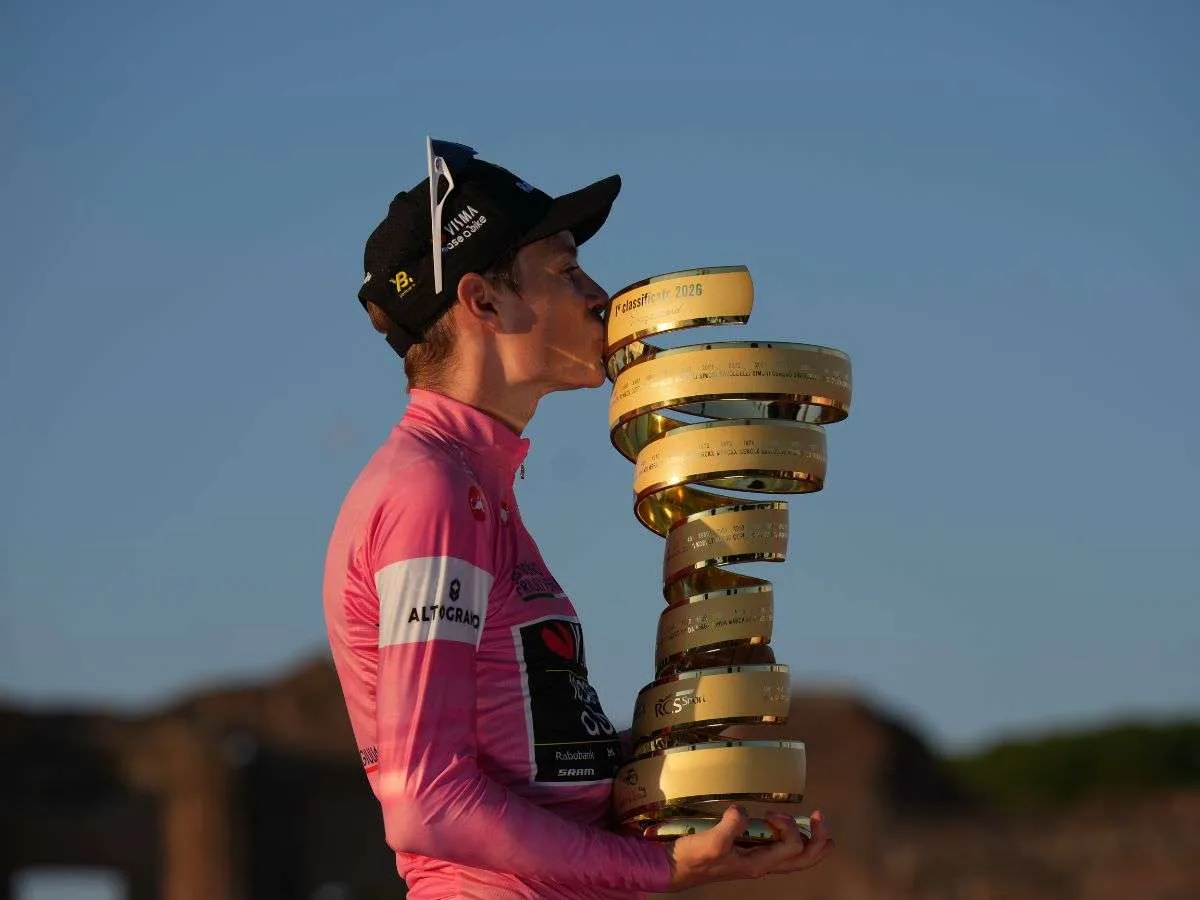 Vingegaard es el ganador del Giro de Italia