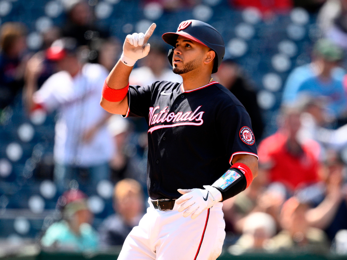 Keibert Ruiz sacó todo su poder ante Orioles