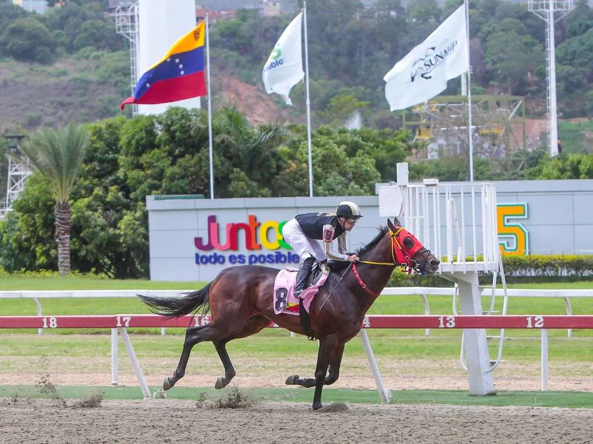 Tuscan Gold dio un galope soberbio con Jaime Lugo