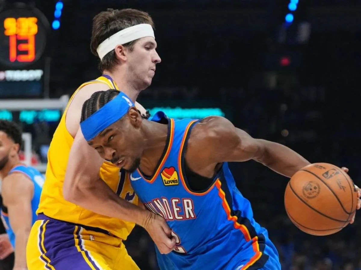 Thunder vence a Lakers y se lleva el primero de la serie