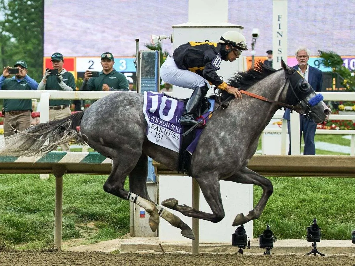 Napoleon Solo se adjudicó el 151° Preakness Stakes