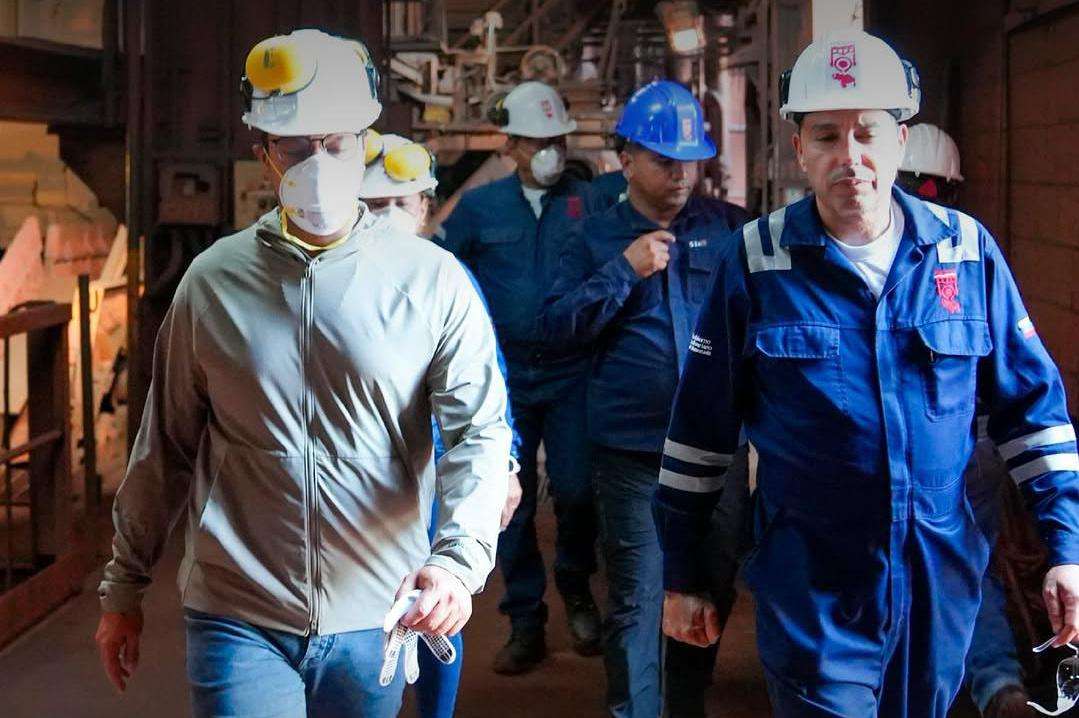 Realizan inspección técnica en la planta de Pellas de Sidor en Bolívar
