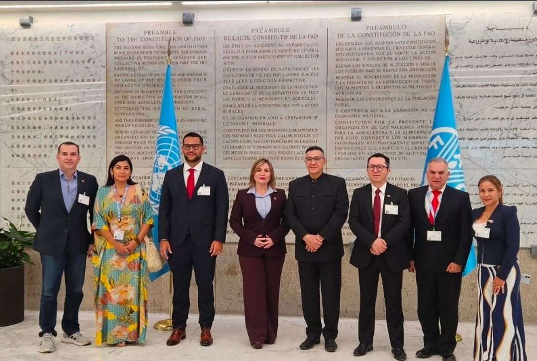 Presentan logros del plan de soberanía alimentaria en cumbre de Roma