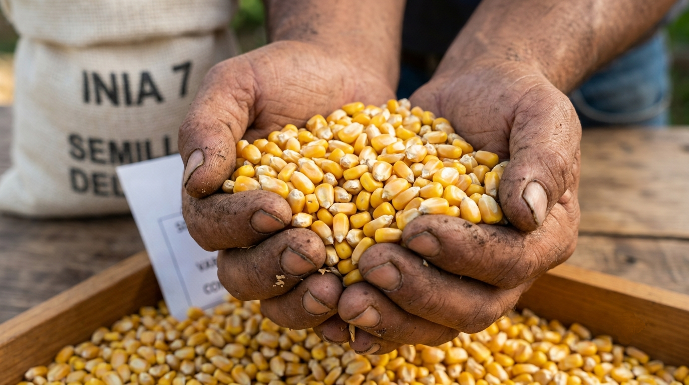 Alianza Científico-Campesina da 1.500 kg de semillas de maíz en Guárico