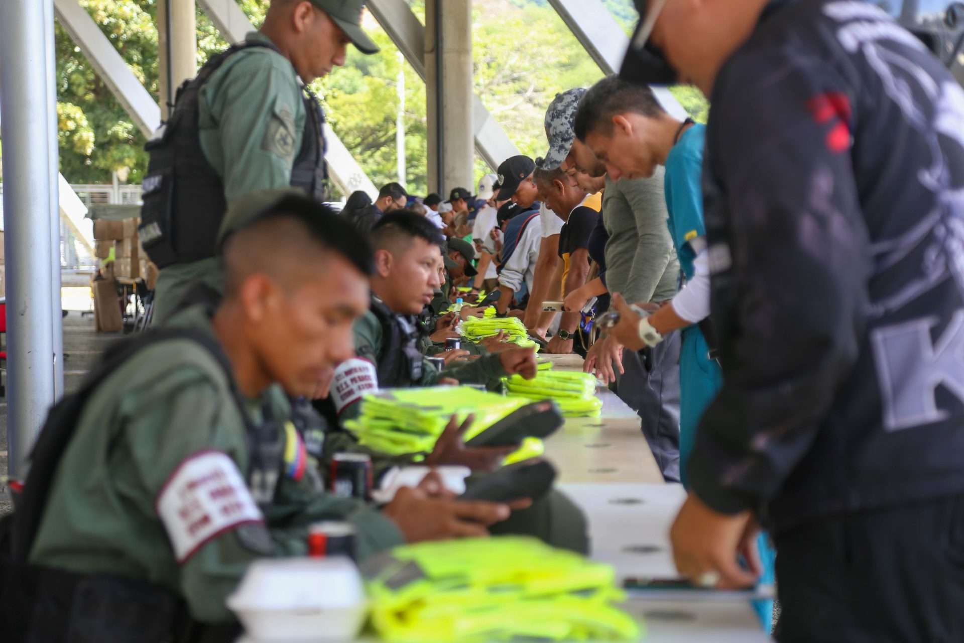 Activan Centro de Registro de Voluntariados en el Poliedro de Caracas
