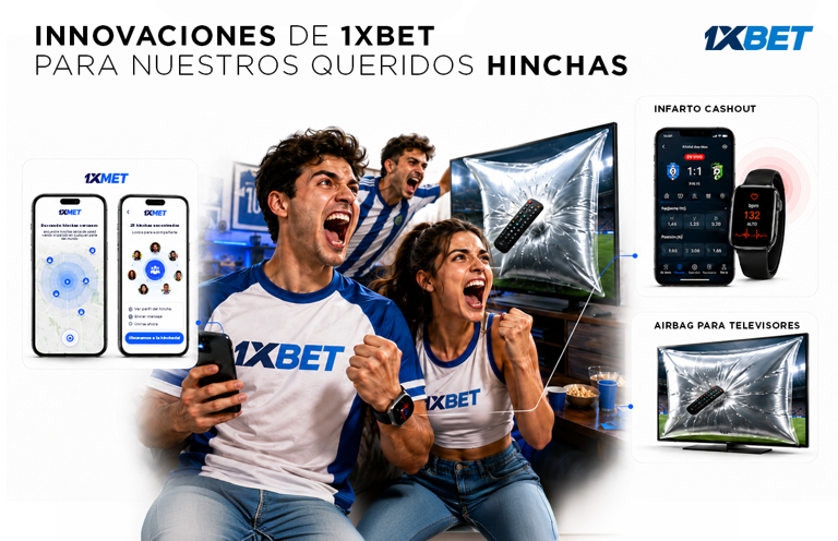 Encuentra a tu gente, salva tu tele y no te desmayes de alegría durante el partido: 1xBet sabe cómo hacerlo