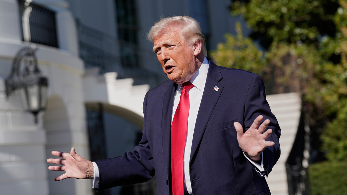 Donald Trump dice que se lleva 'muy bien' con el gobierno de Venezuela y que la población 'está contenta'