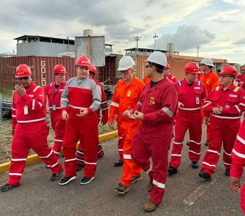 Pdvsa y Shell inspeccionan complejo Muscar para elevar producción de hidrocarburos