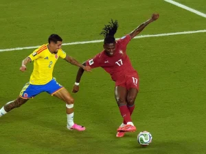 Colombia amarró el liderato de su grupo al empatar con Portugal