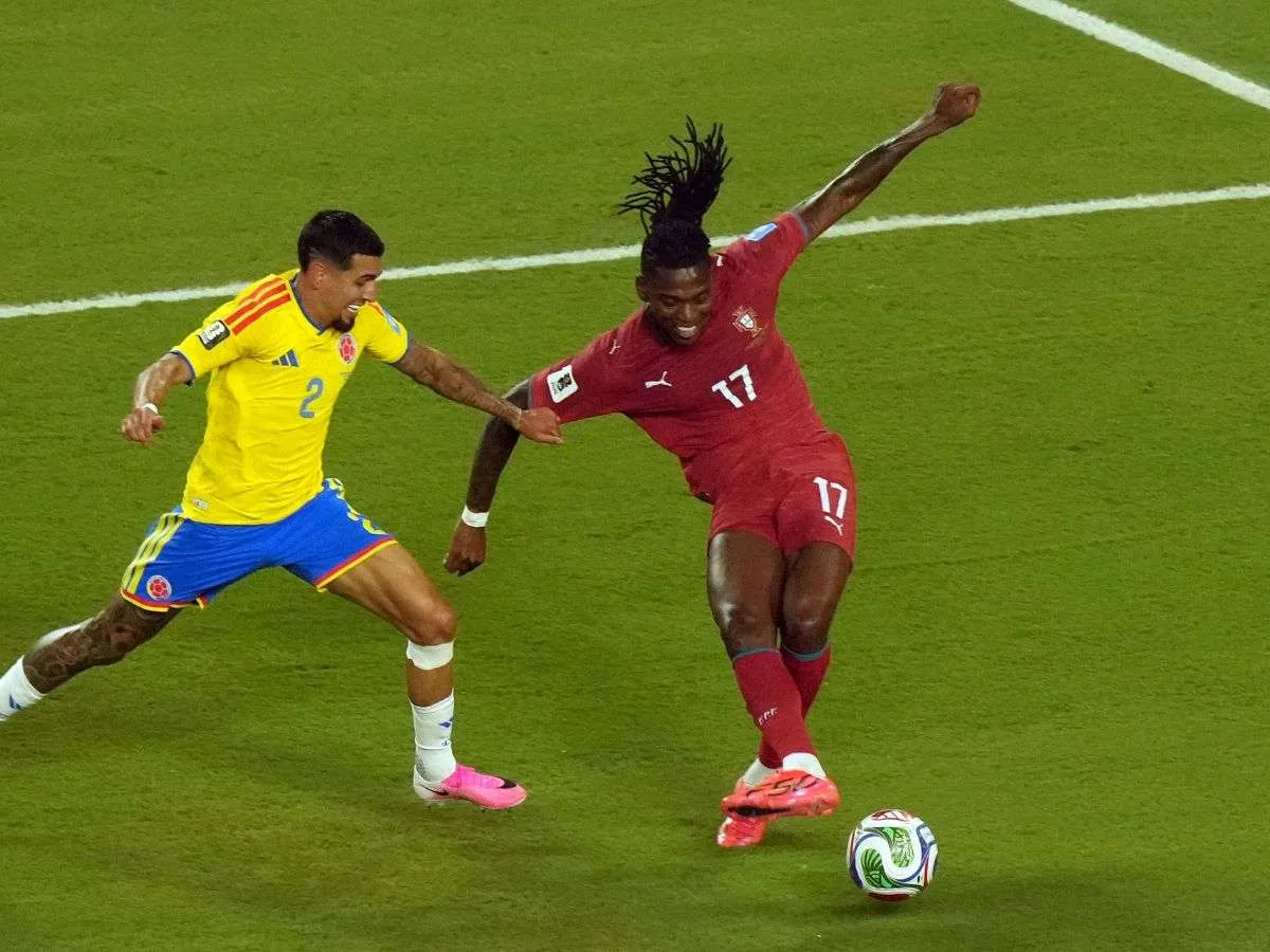 Colombia amarró el liderato de su grupo al empatar con Portugal