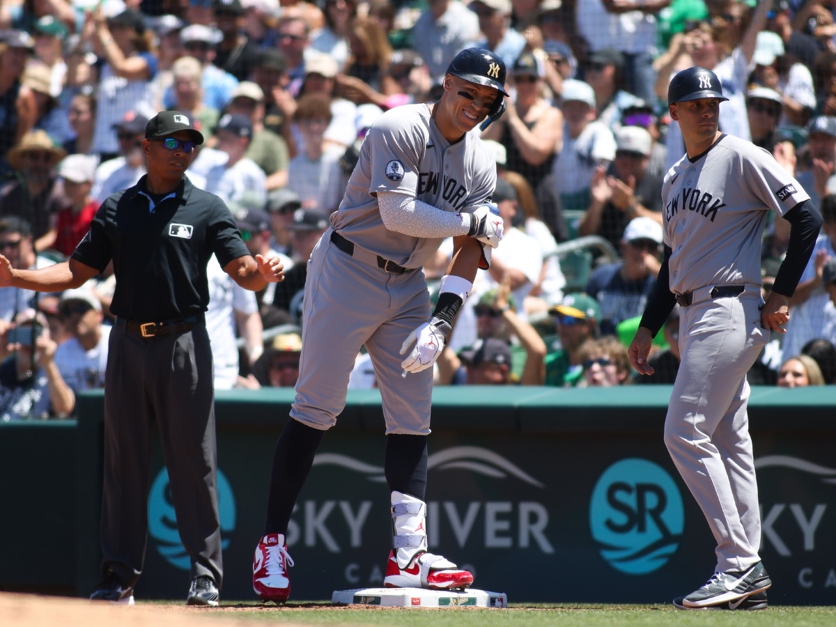 Judge, fuera del lineup de los Yankees por molestias