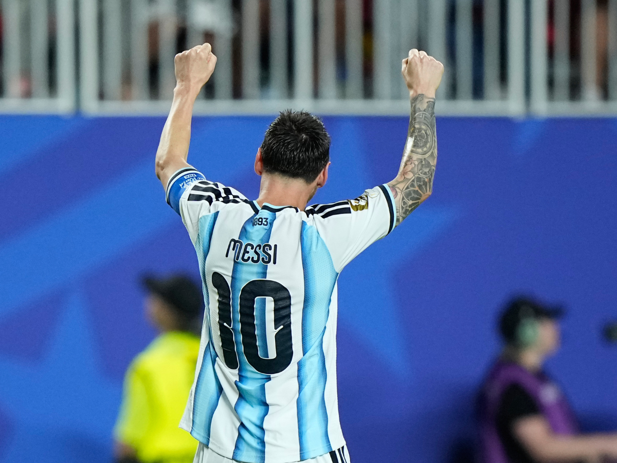 Messi reinventó su arte creador