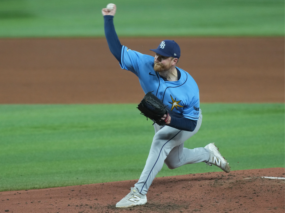 Rasmussen permite 1 hit en 7 entradas en blanqueo de Rays