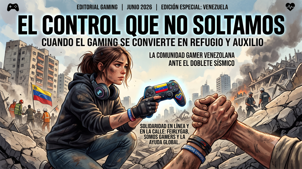 El control que no soltamos: Cuando el gaming se convierte en refugio y auxilio
