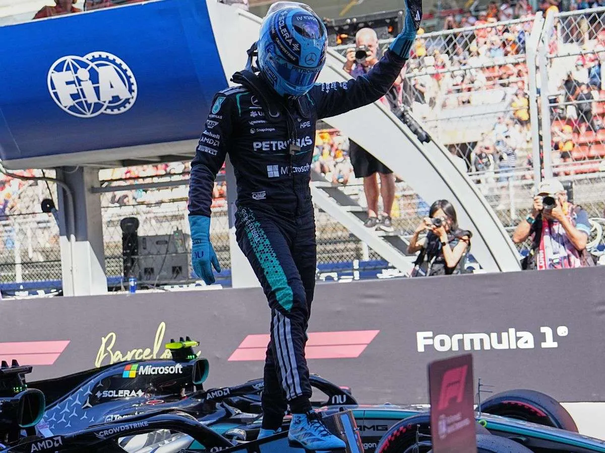 Russell logra la pole en el GP de Barcelona