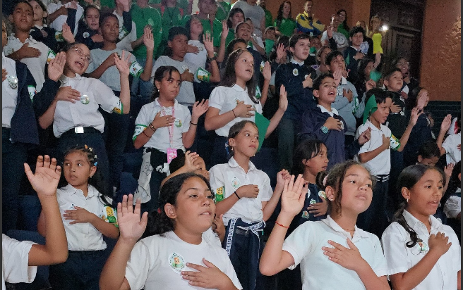 Guaicaipuro juramenta a brigadistas escolares por el ambiente