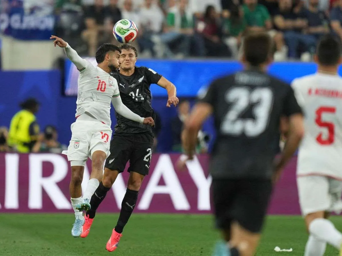 Irán y Nueva Zelanda protagonizaron intenso empate