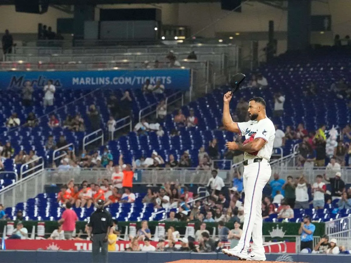 Sandy Alcántara hizo historia con los Marlins