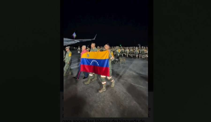 Llega a Venezuela personal de rescate proveniente de México y Alemania