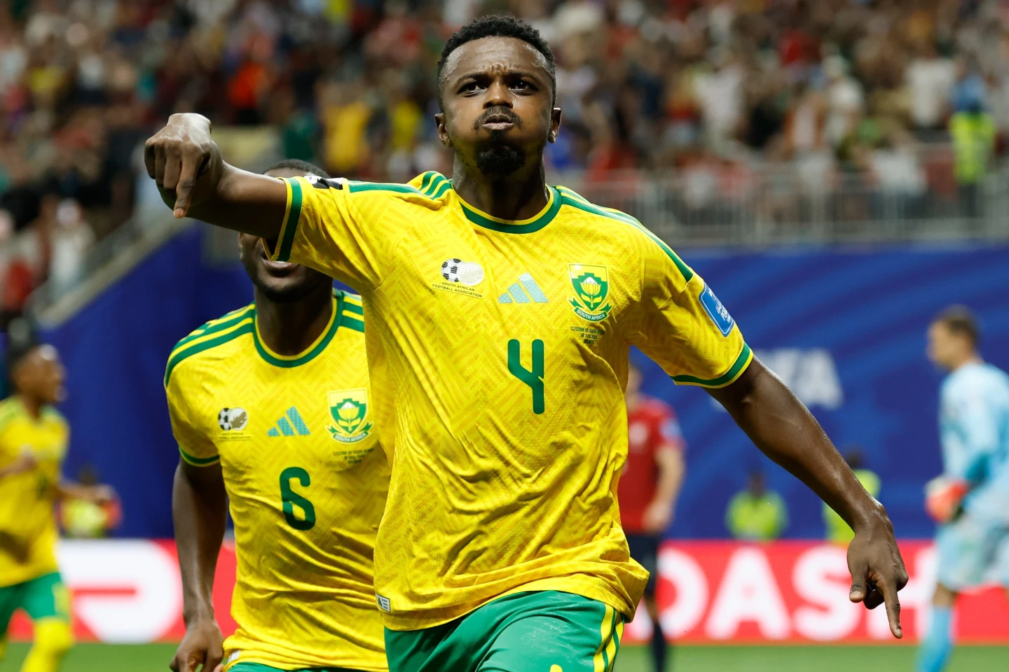 Sudáfrica y Chequia empate 1-1