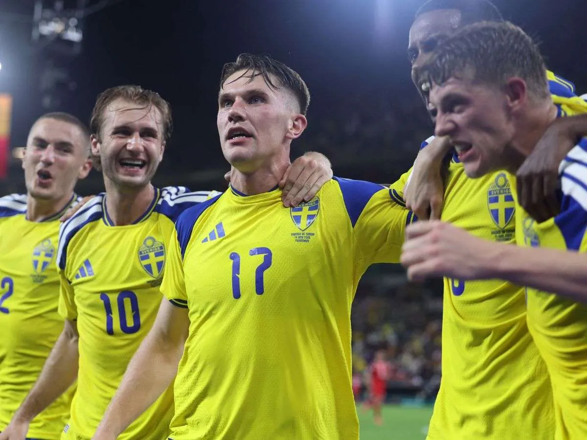 Suecia sacó garra para superar a Túnez