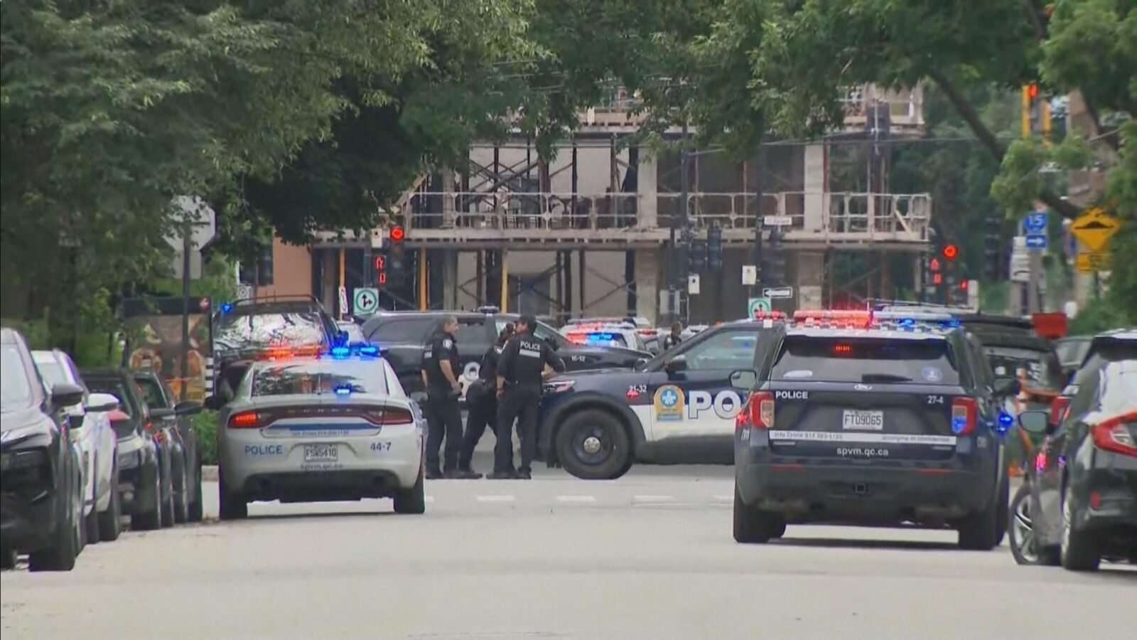 Tiroteo dejó tres muertos durante un operativo policial en Montreal