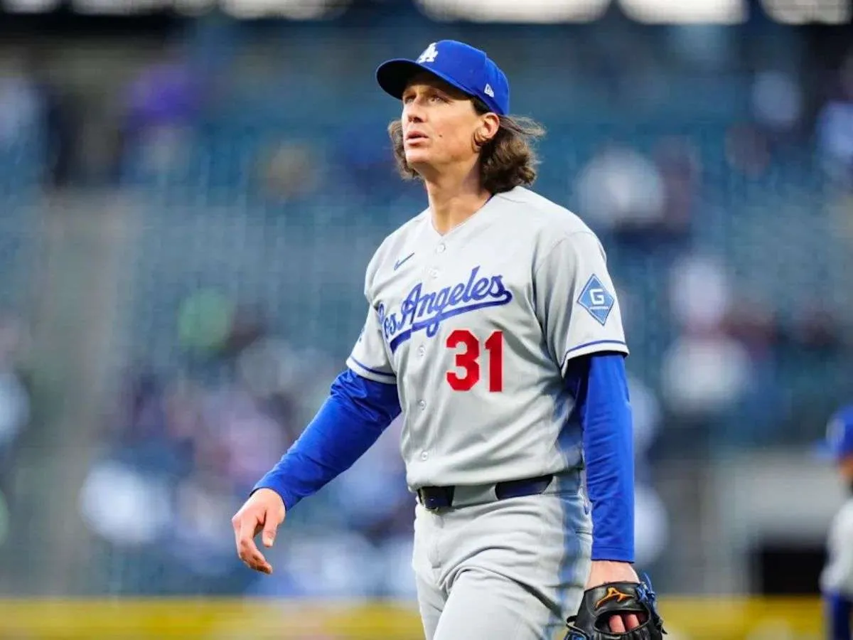 Los Dodgers ponen a Tayler Glasnow en lista de lesionados