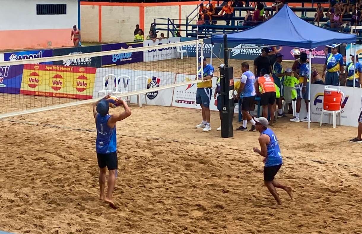 Apure dio inicio a la tercera parada nacional de voleibol de playa 