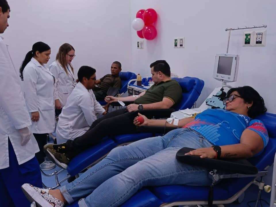 Ministerio para la Salud activó jornada especial de donación de sangre