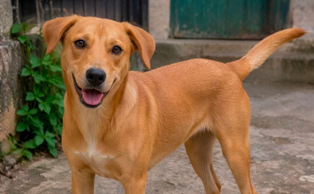 Reconocen al perro mestizo color caramelo