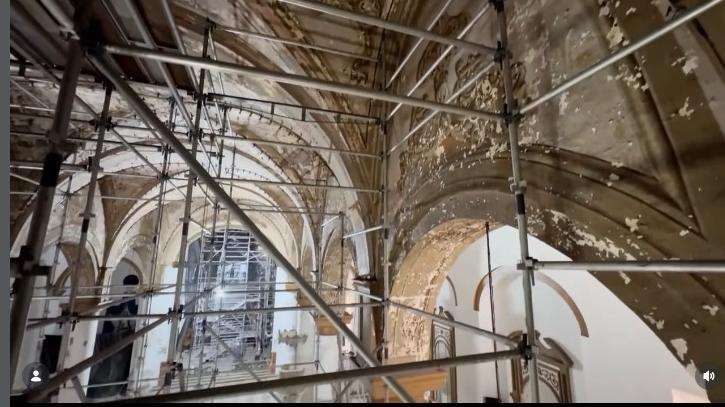 Obras Públicas restaura la iglesia Nuestra Señora de Altagracia