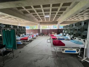 Activado hospital de campaña en La Rinconada para atención médica inmediata de la población