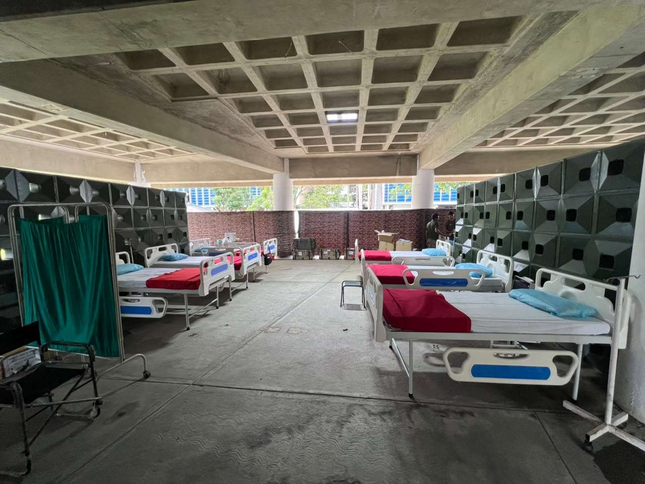 Activado hospital de campaña en La Rinconada para atención médica inmediata de la población