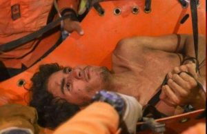 Presidenta (E) celebra rescate de joven tras 106 horas bajo escombros