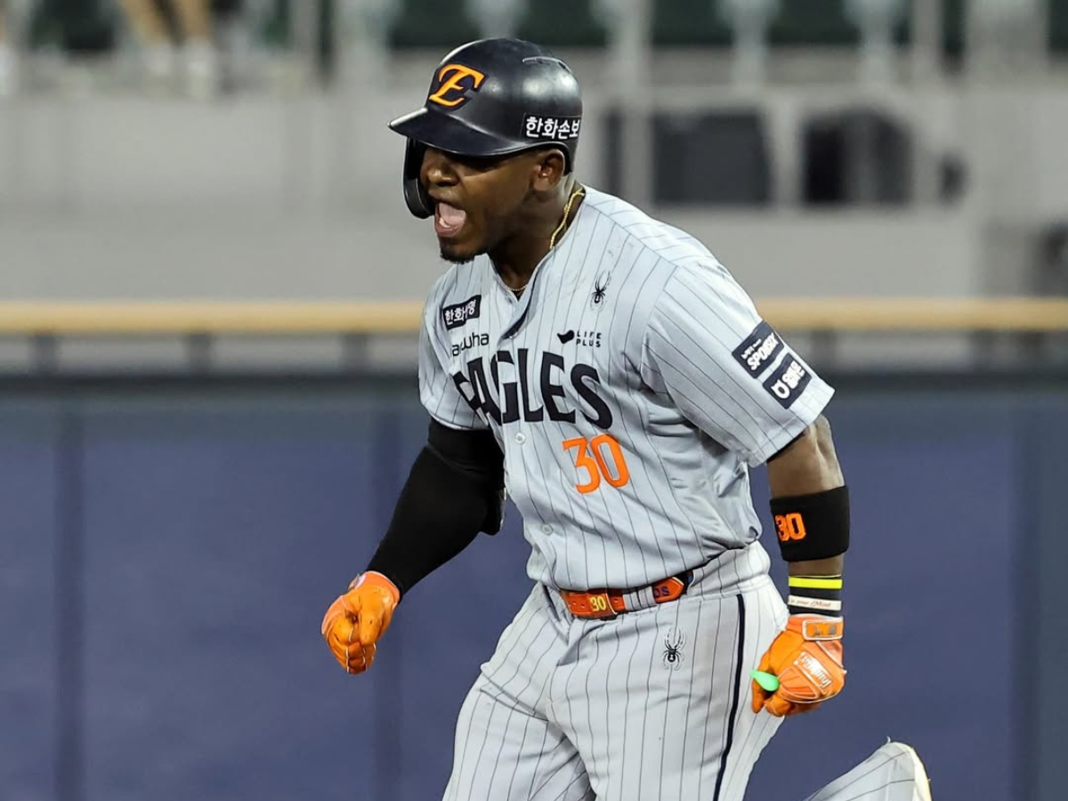 Perlaza fue el clavo del triunfo de Hanwha en Corea