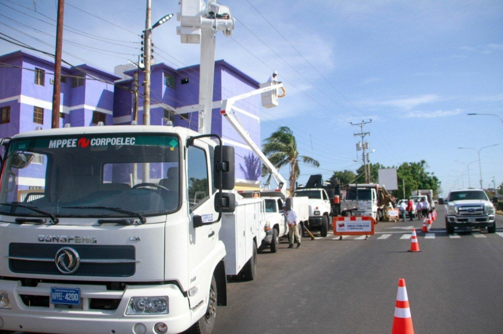 Comenzó mantenimiento intensivo en circuitos eléctricos de Falcón