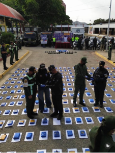 Polilara incautó 2.237 panelas de marihuana en una zona rural