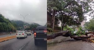 Colapso en Caracas y Miranda tras fuertes lluvias en la madrugada del 15 de junio