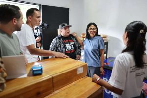 Presidenta (E) Delcy Rodríguez supervisa modelos de economía comunal en Caucagüita