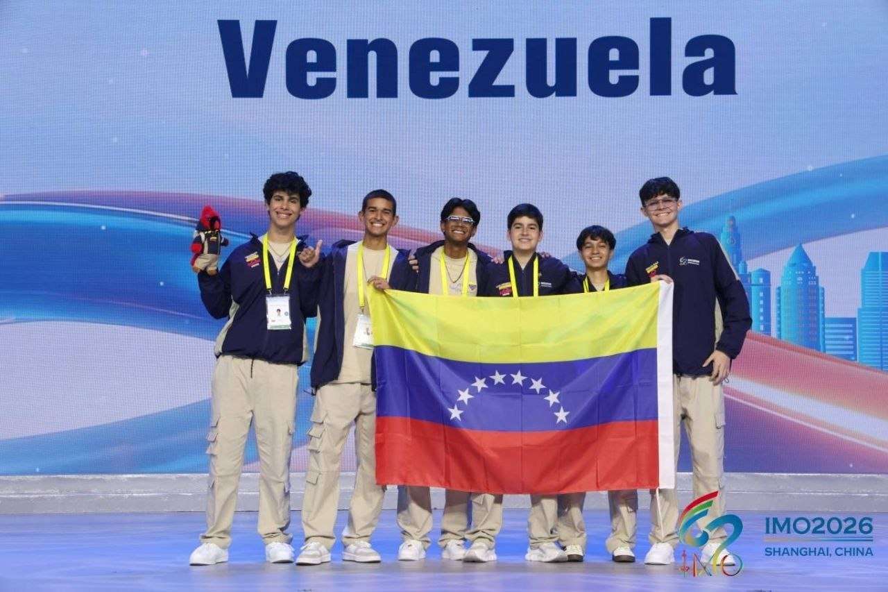 Excelente desempeño de Venezuela en Olimpiada de Matemática en China