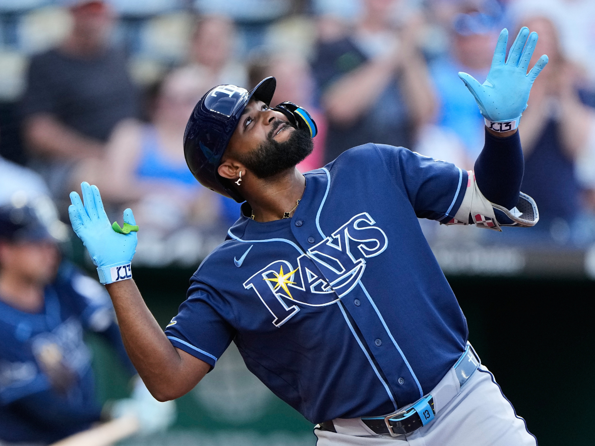 Caminero iguala récord de los Rays con jonrón en seis juegos consecutivos