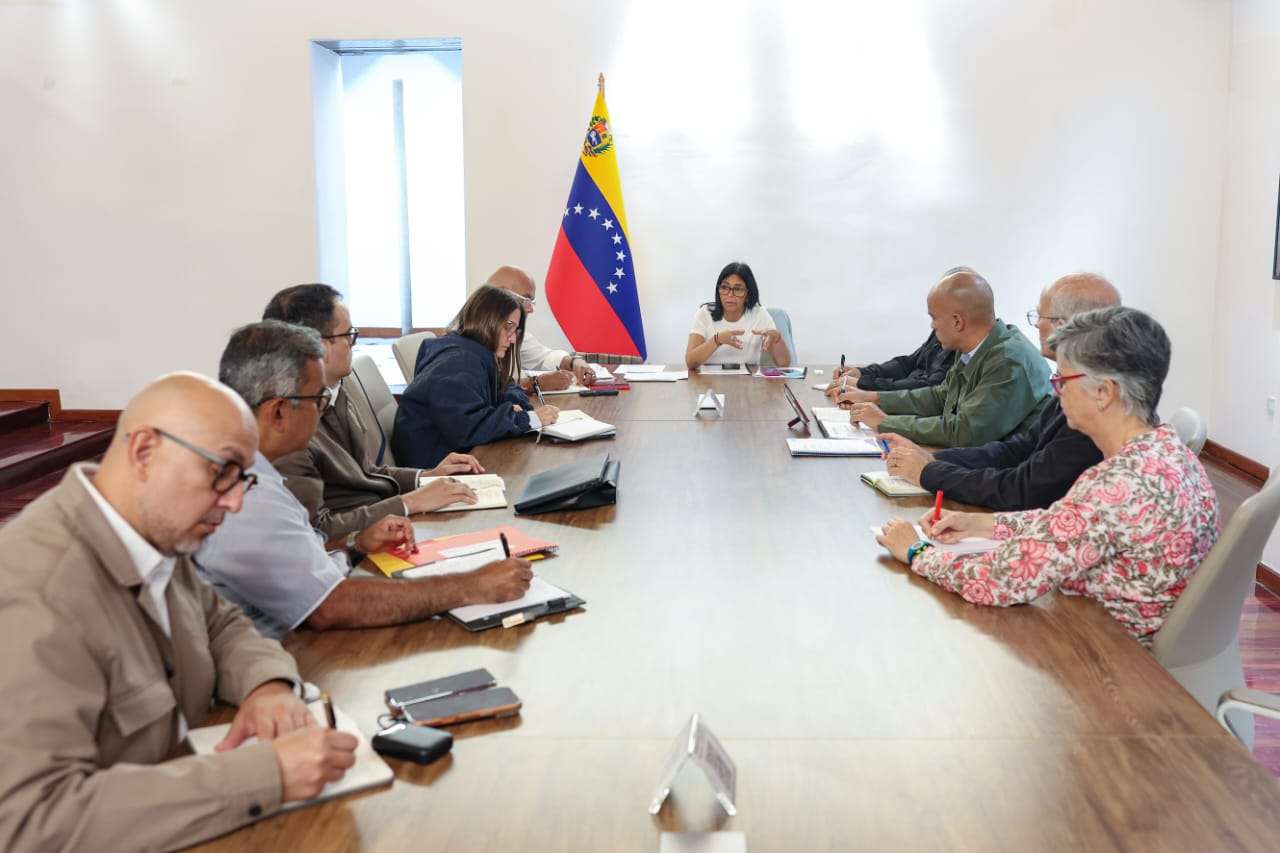 Delcy Rodríguez lidera reunión del Consejo de Vicepresidentes
